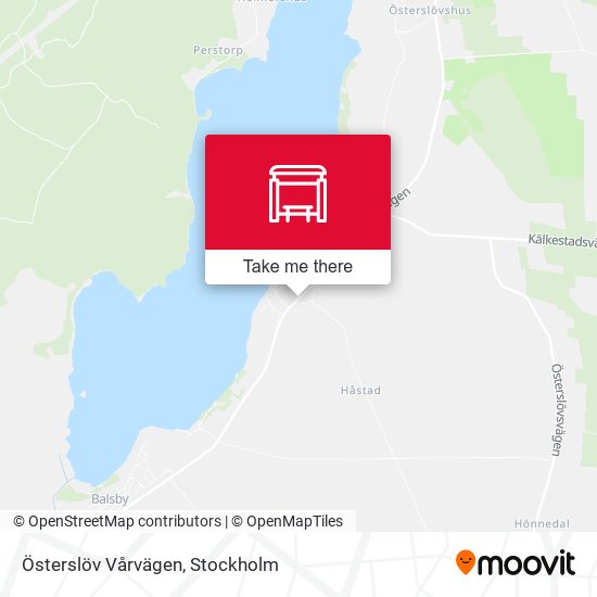 Österslöv Vårvägen map