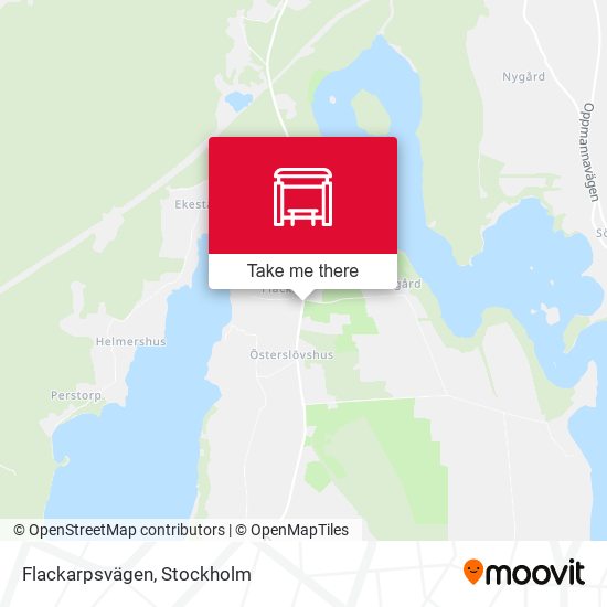 Flackarpsvägen map