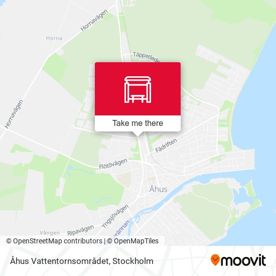 Åhus Vattentornsområdet map