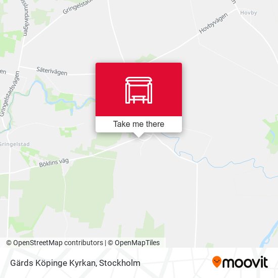 Gärds Köpinge Kyrkan map