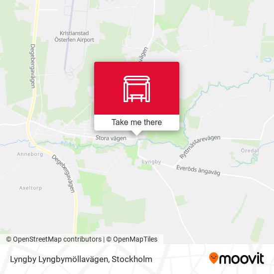 Lyngby Lyngbymöllavägen map