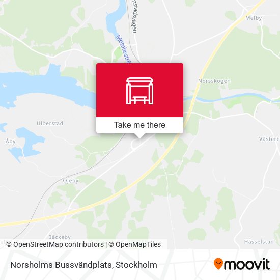 Norsholms Bussvändplats map