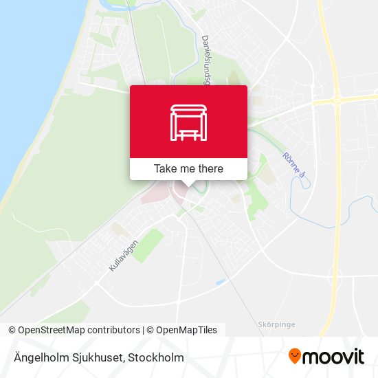 Ängelholm Sjukhuset map