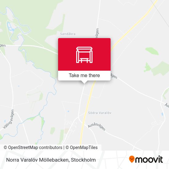 Norra Varalöv Möllebacken map