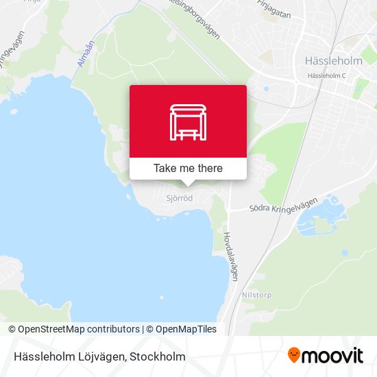 Hässleholm Löjvägen map