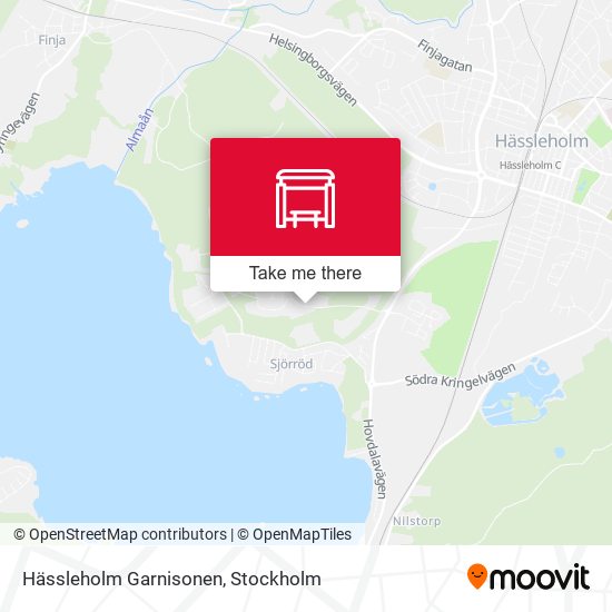 Hässleholm Garnisonen map