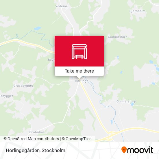 Hörlingegården map