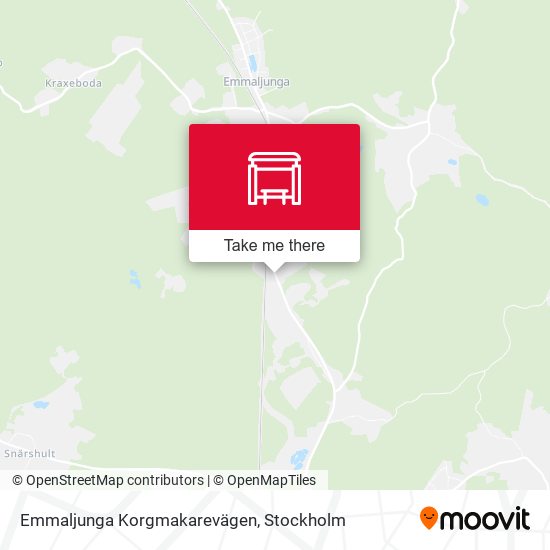 Emmaljunga Korgmakarevägen map