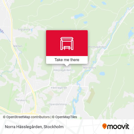 Norra Hässlegården map