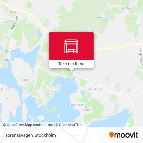 Torsnäsvägen map