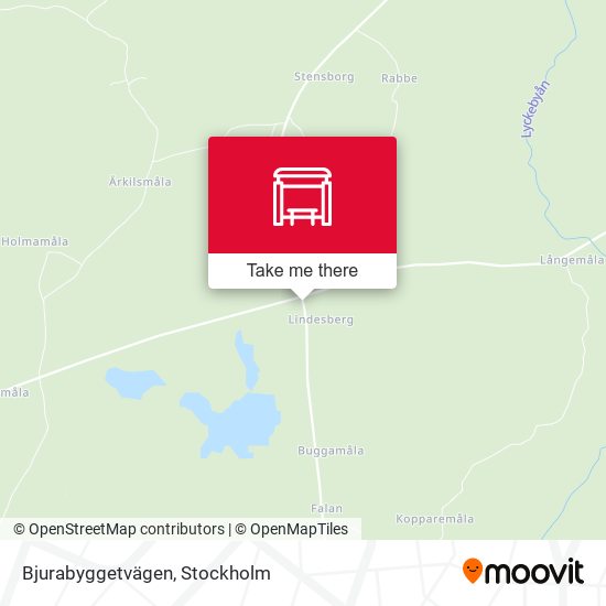 Bjurabyggetvägen map