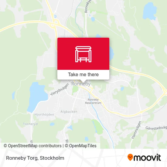Ronneby Torg map