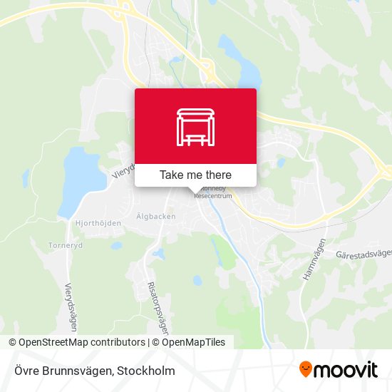 Övre Brunnsvägen map