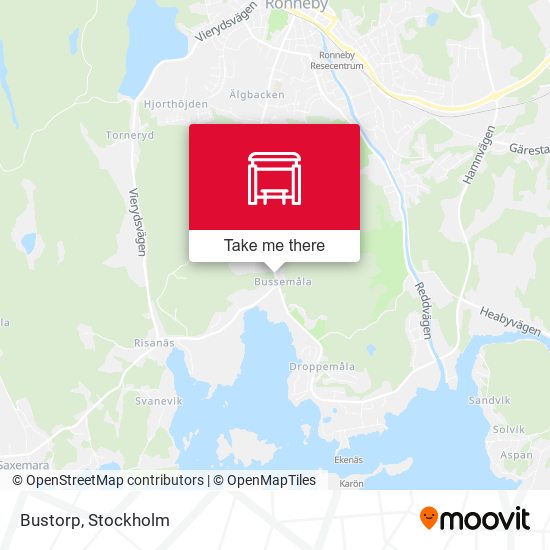 Bustorp map