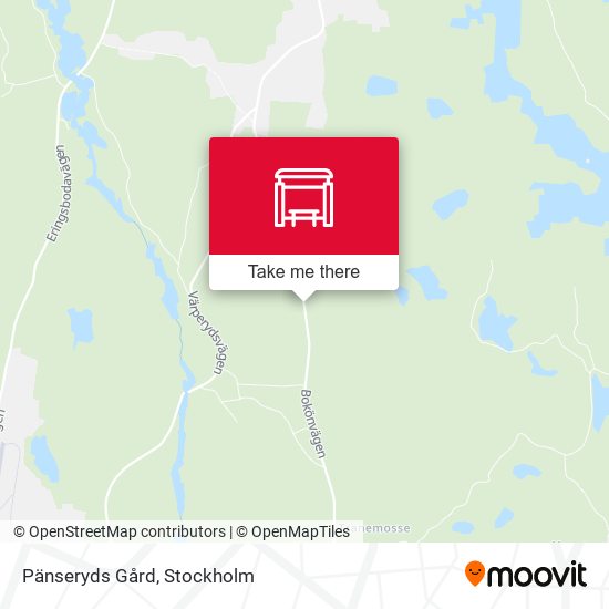 Pänseryds Gård map