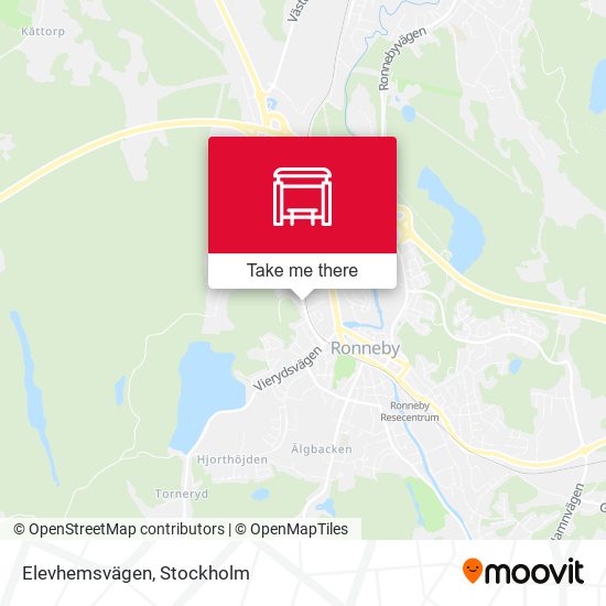 Elevhemsvägen map