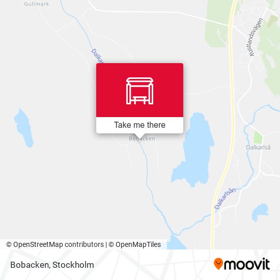 Bobacken map