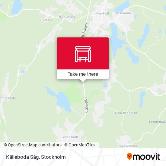 Källeboda Såg map