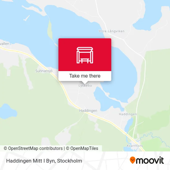 Haddingen Mitt I Byn map