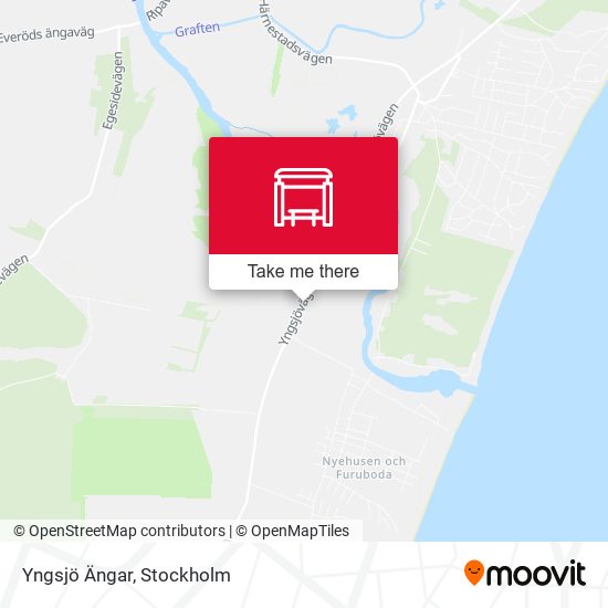 Yngsjö Ängar map