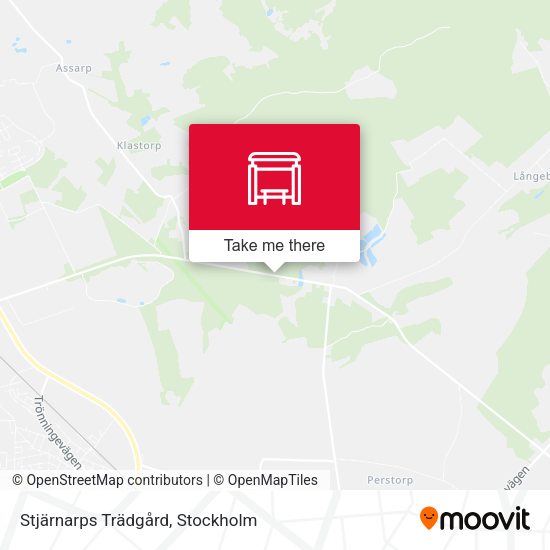Stjärnarps Trädgård map