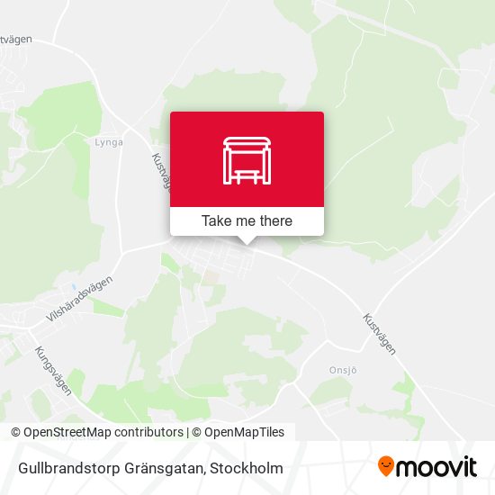 Gullbrandstorp Gränsgatan map