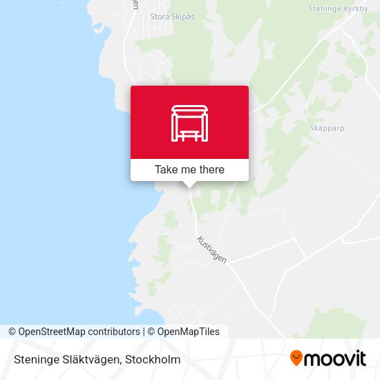 Steninge Släktvägen map