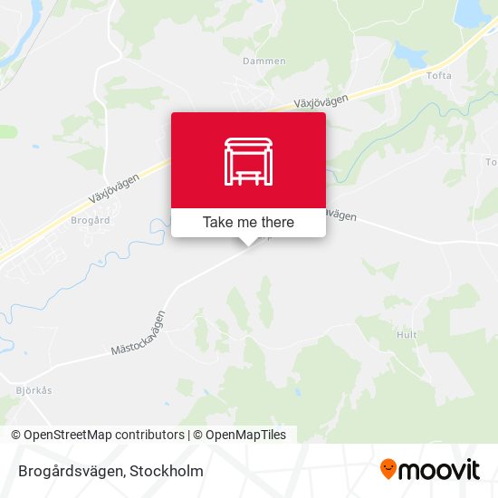 Brogårdsvägen map
