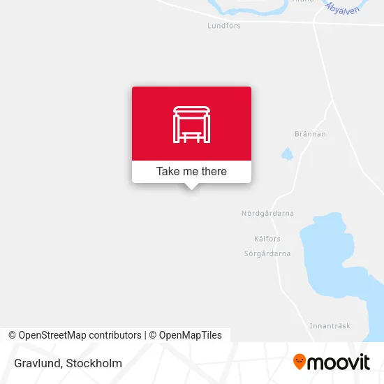 Gravlund map