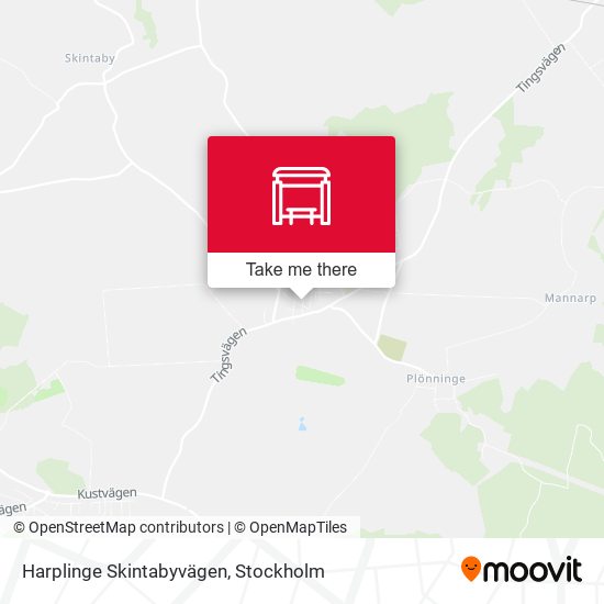 Harplinge Skintabyvägen map