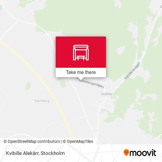 Kvibille Alekärr map