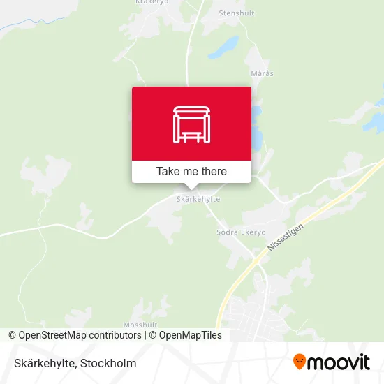 Skärkehylte map