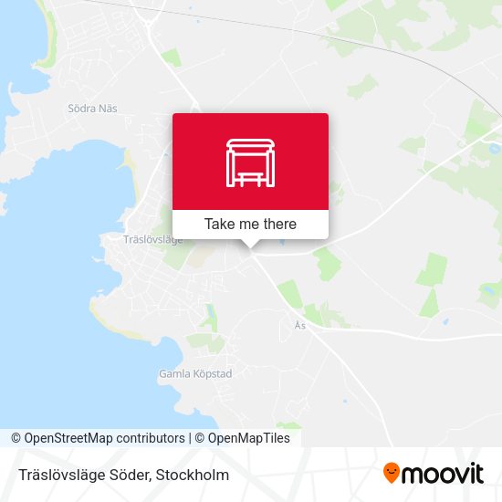 Träslövsläge Söder map