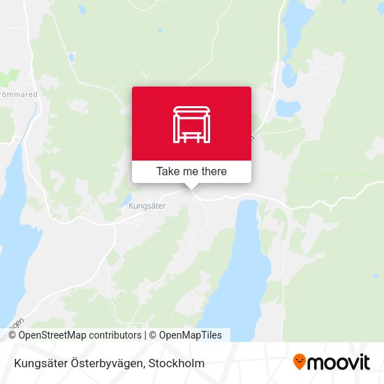 Kungsäter Österbyvägen map