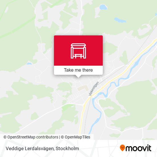Veddige Lerdalsvägen map