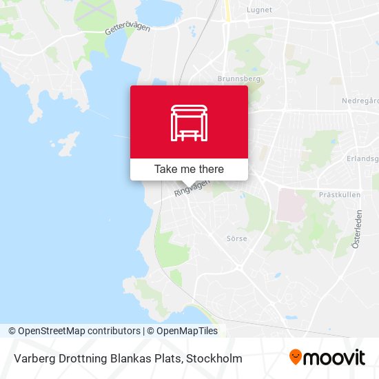 Varberg Drottning Blankas Plats map