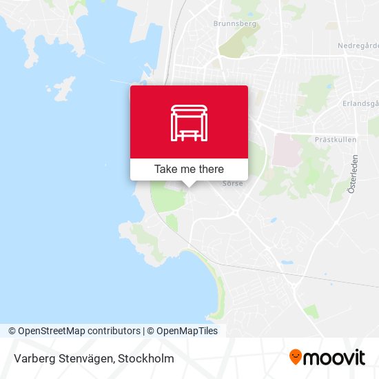 Varberg Stenvägen map