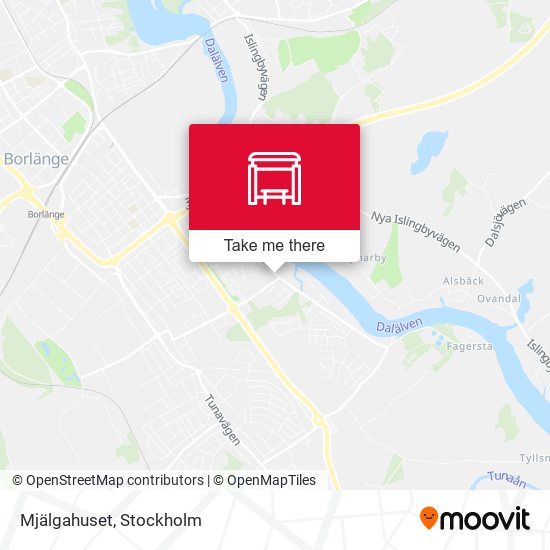 Mjälgahuset map