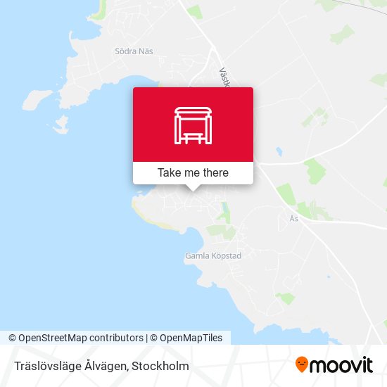 Träslövsläge Ålvägen map