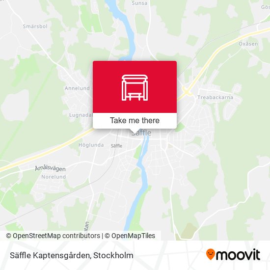 Säffle Kaptensgården map
