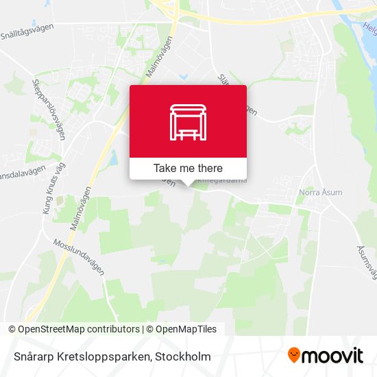Snårarp Kretsloppsparken map