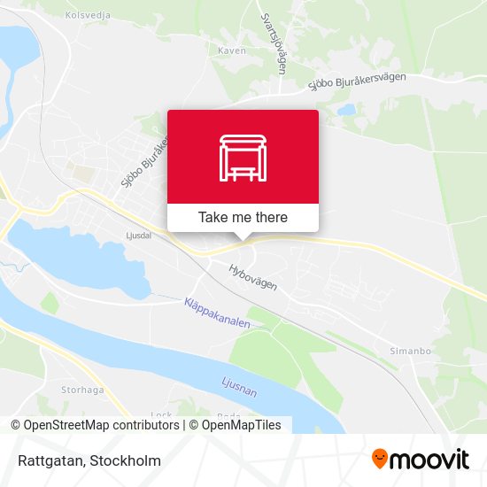 Rattgatan map