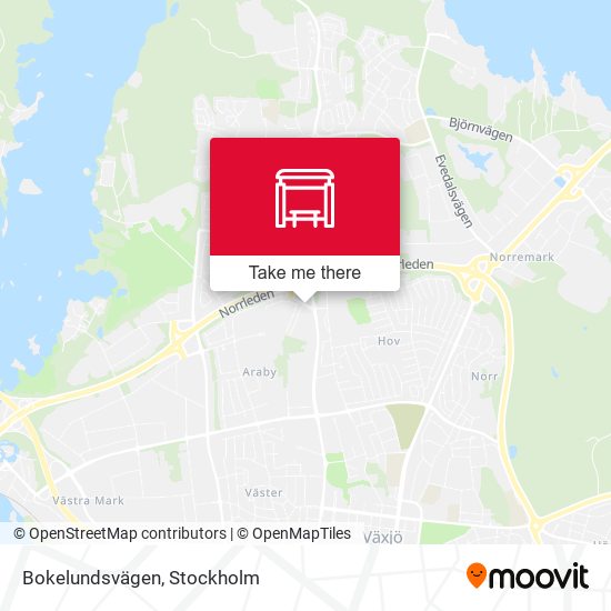 Bokelundsvägen map