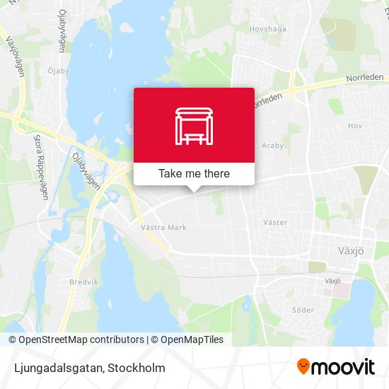 Ljungadalsgatan map