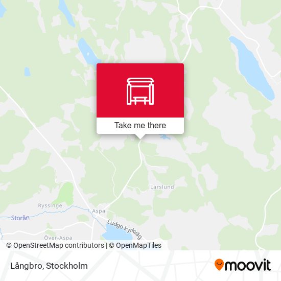 Långbro map