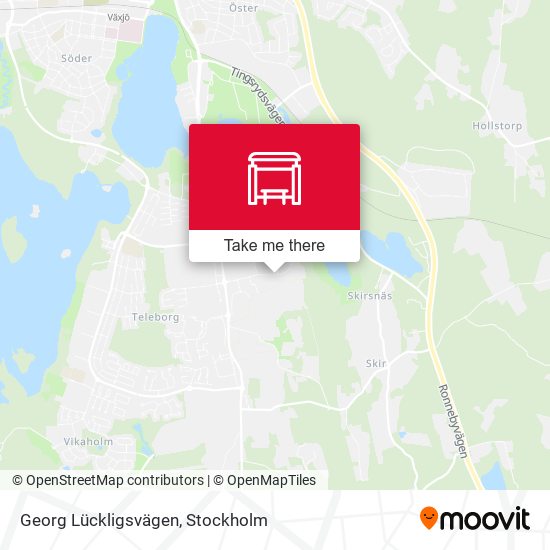 Georg Lückligsvägen map