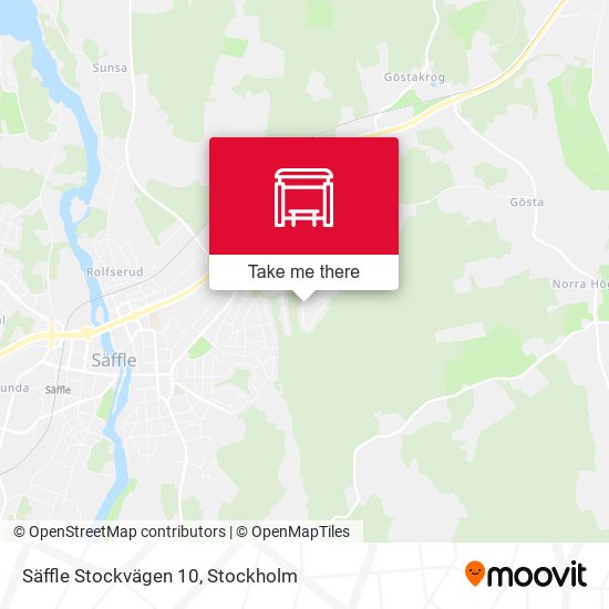 Säffle Stockvägen 10 map