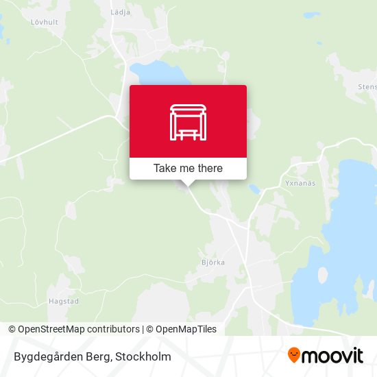 Bygdegården Berg map