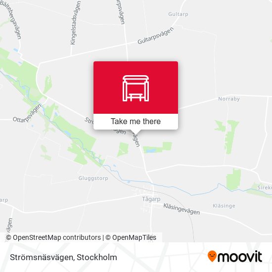 Strömsnäsvägen map