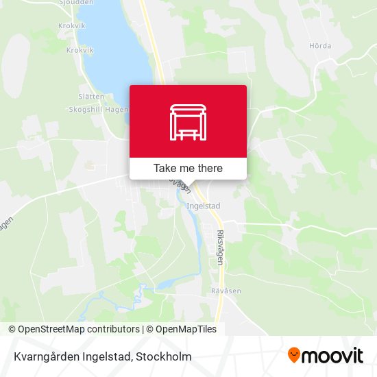 Kvarngården Ingelstad map